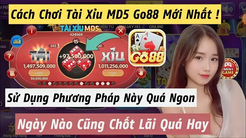 Giới thiệu game tài xỉu md5 go88