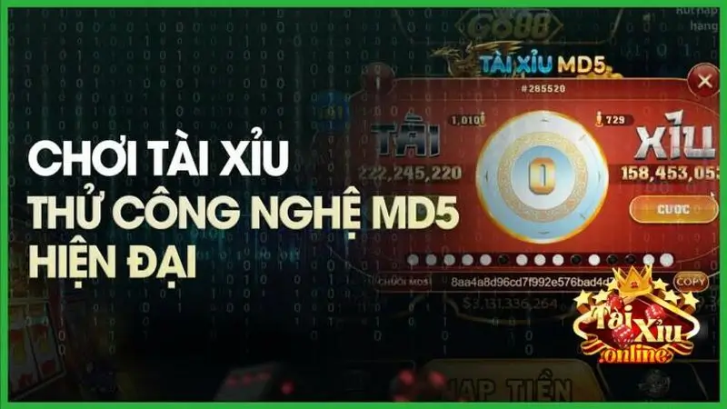 Hướng dẫn chơi game tài xỉu md5 tại go88