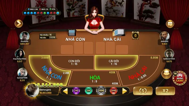 Luật chơi Baccarat GO88 dễ hiểu, đơn giản